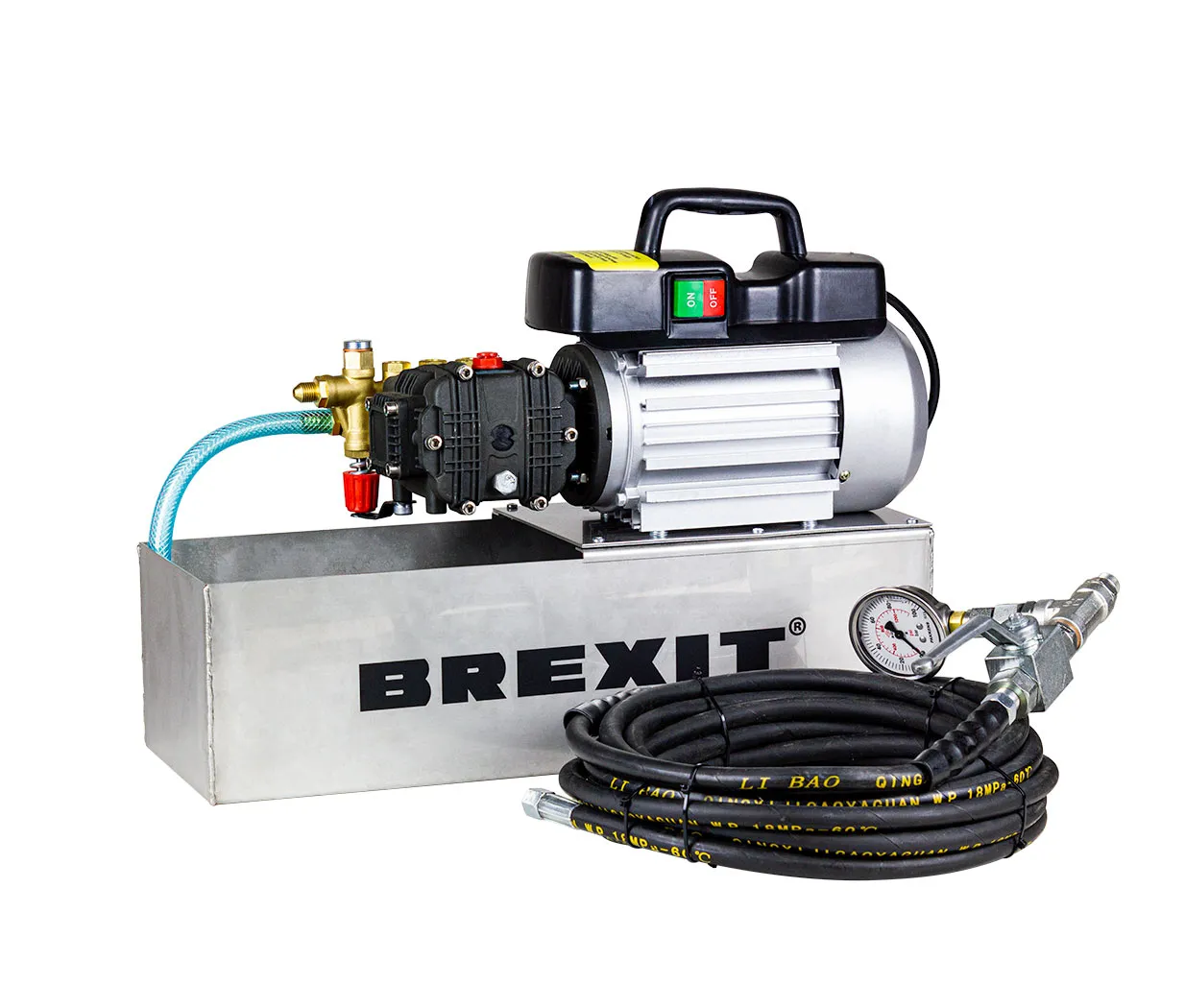Насос опрессовочный электрический BrexTEST INOX PRO 9000