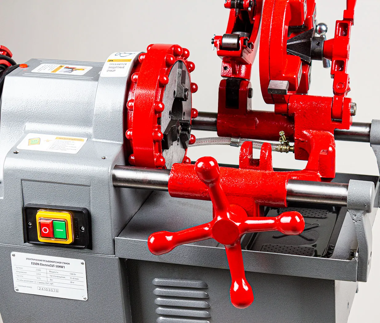 Станок резьбонарезной электрический Esson ElectricCUT-50HW1 для нарезки резьбы