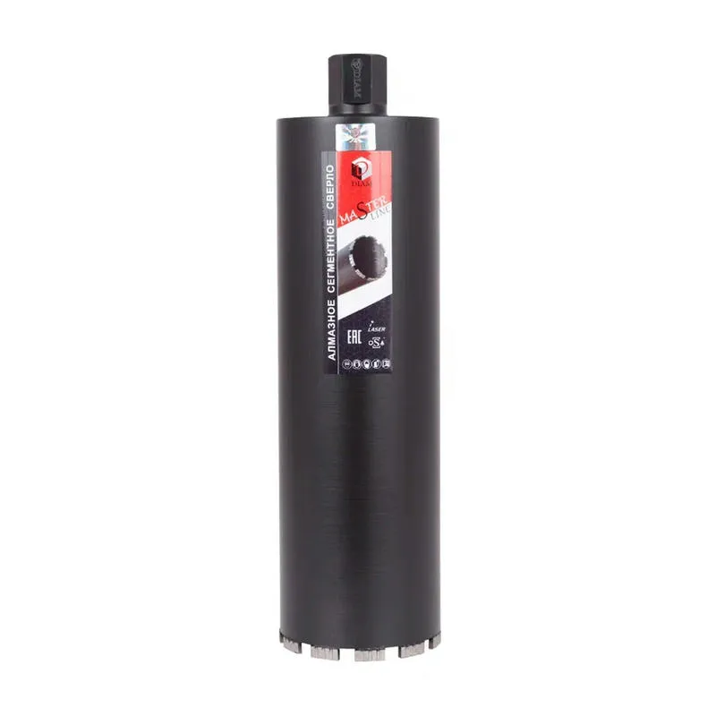 Сегментное сверло 132x400x1 1/4 UNC алмазное Master Line DIAM