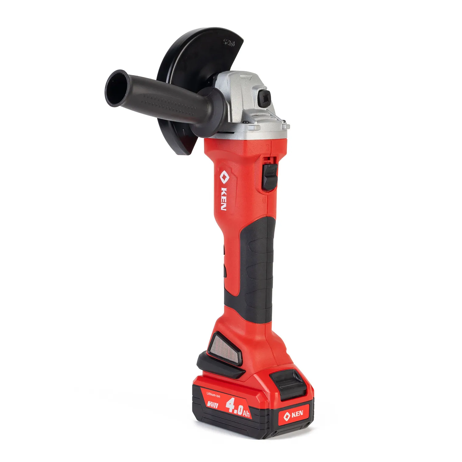Аккумуляторная машинка углошлифовальная KEN BL9125-40C (20V/4.0Ah) д.125/8500об./мин. инструмент