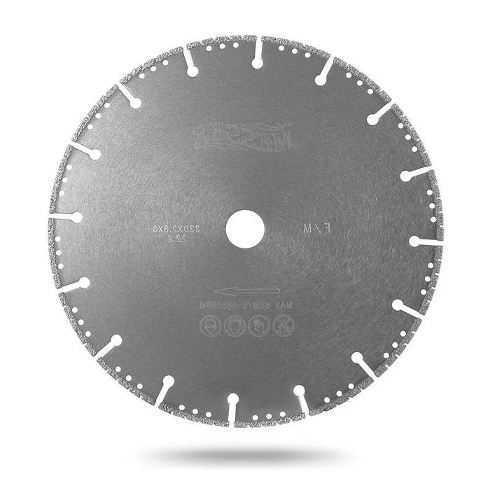 Диск для резки металла алмазный F/M. Диаметр 302 мм. Messer