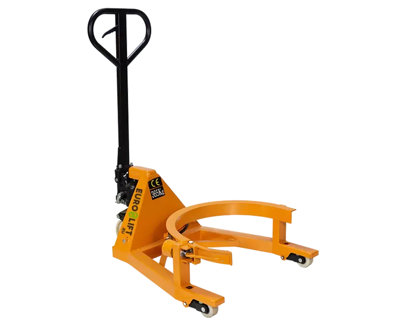 Тележка гидравлическая для бочек HJ365 (г/п 365кг, вес 53кг) «EURO-LIFT»