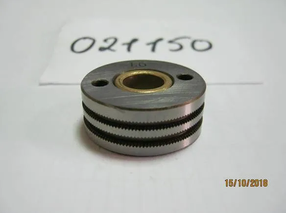 Ролик подающий порошковый (30-10-12) 1.6/2.0 / Feed roller (1.6/2.0 flux type, 30х10х12) для сварки флюсовой проволокой