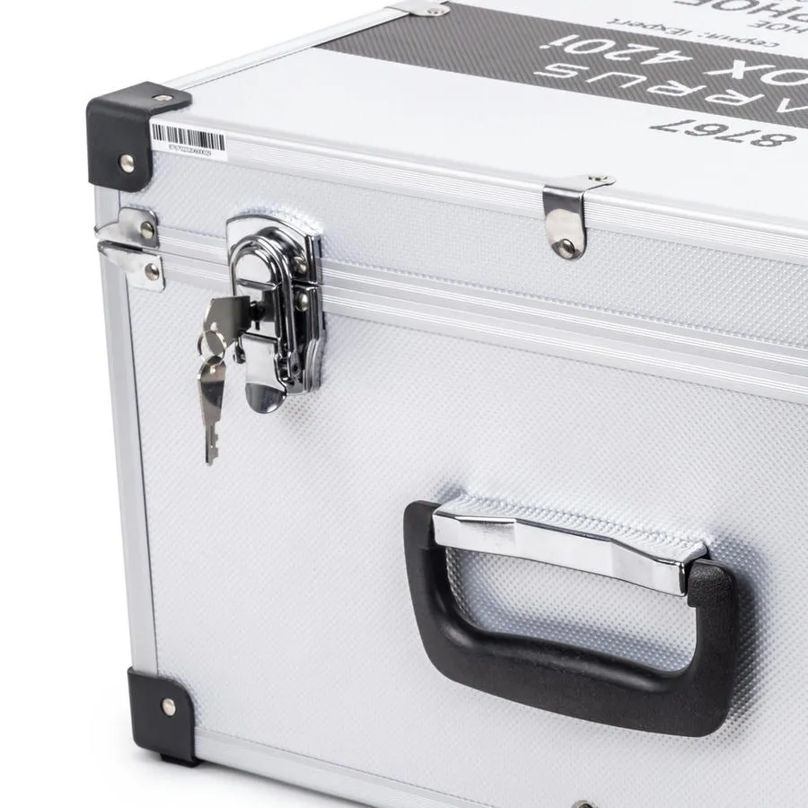 Пуско-зарядное устройство инверторное KVAZARRUS PowerBox 420i, таймер, алюминиевый кейс