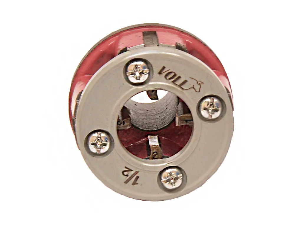 Резьбонарезная головка для клуппа VOLL BSPT SS 1/2" сменная