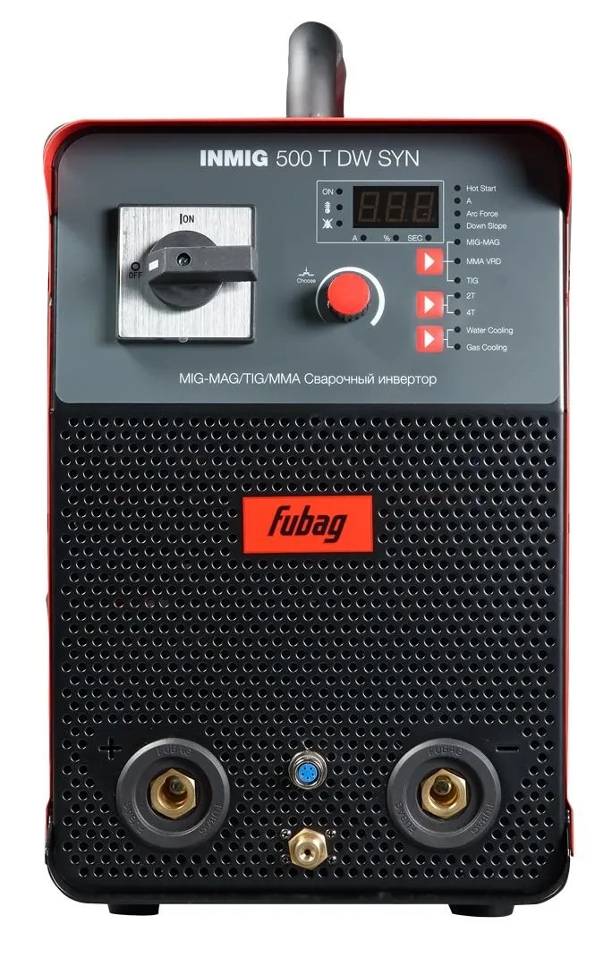 Полуавтомат сварочный INMIG 500T DW SYN (подающий механизм DRIVE INMIG DW, шланг пакет 5м, горелка FB 400 3m) FUBAG