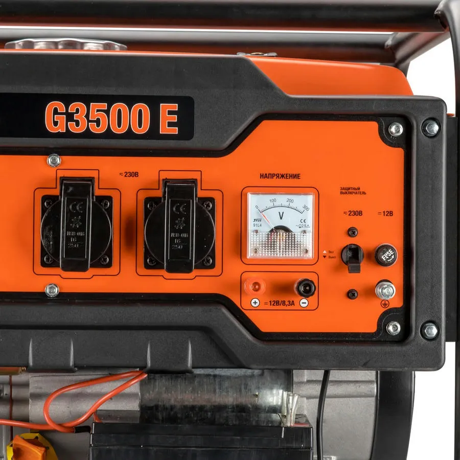 Генератор бензиновый G3500 E "FoxWeld Standart"