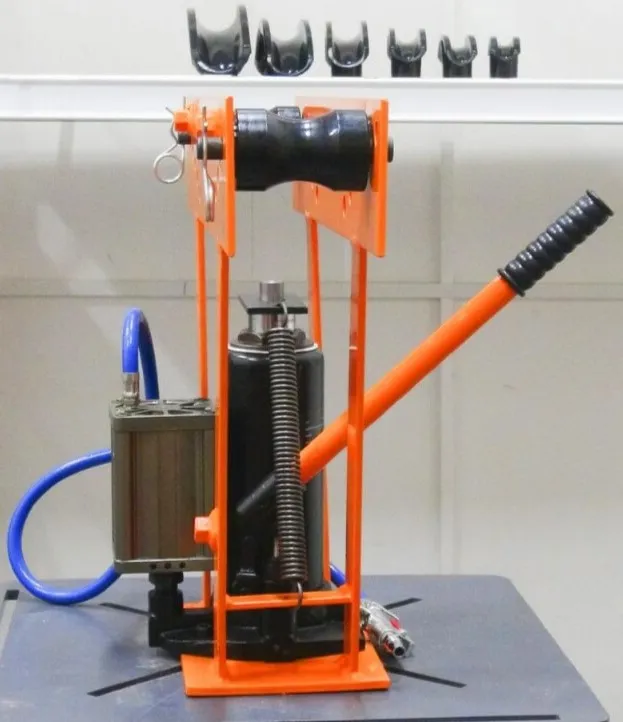 Пневмогидравлический трубогиб HB-12Q (HHW-12Q) STALEX