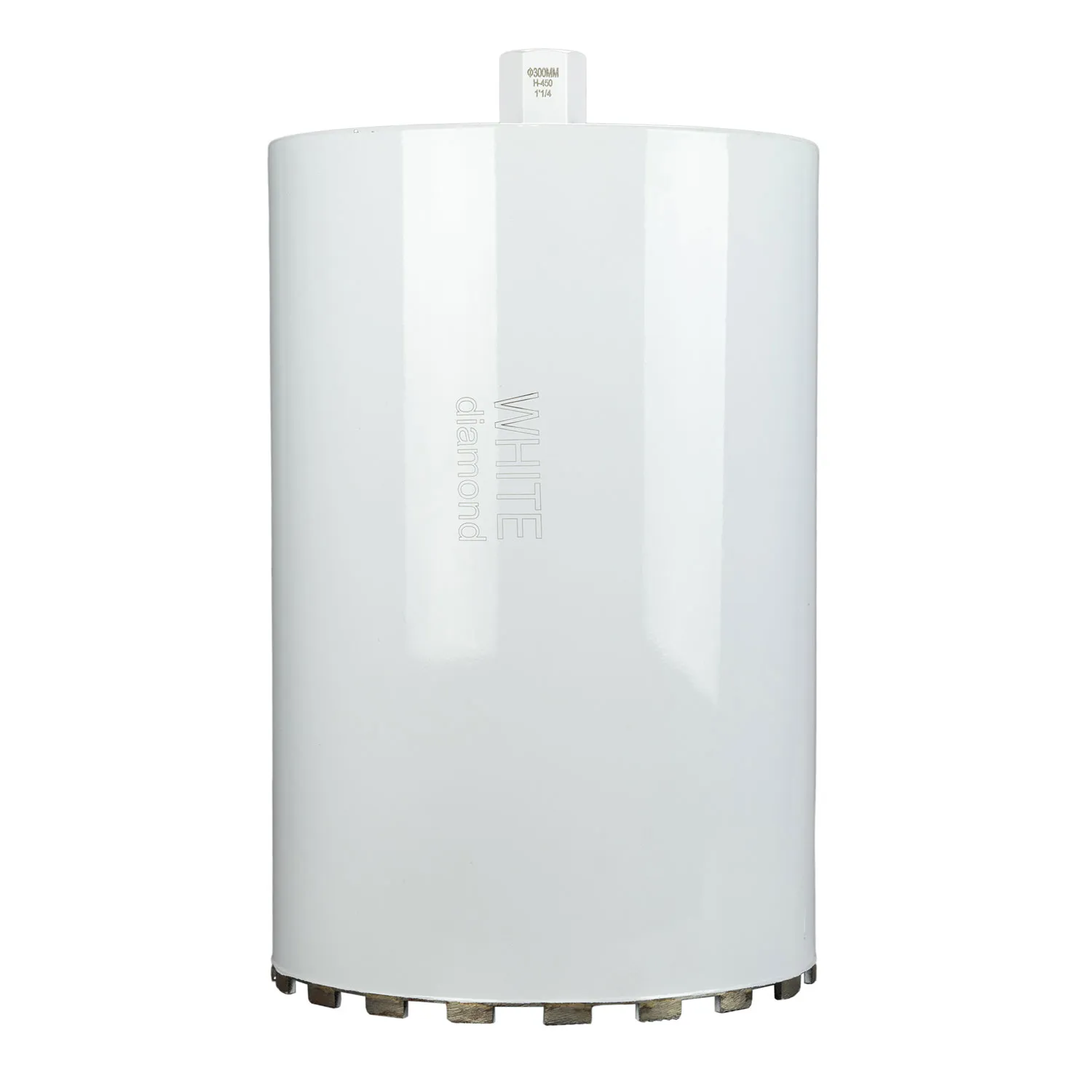 Алмазная коронка DIAMASTER WHITE diamond по ж/бетону 300450 (1'1/4) wet сверление
