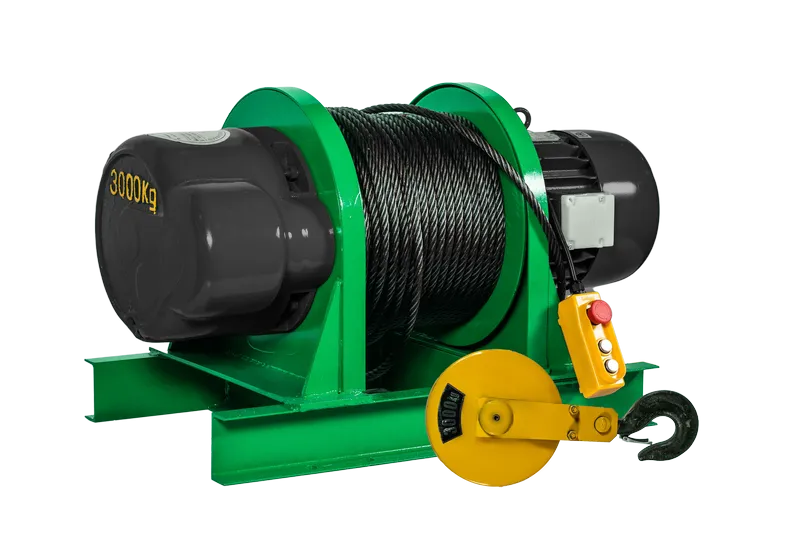 Электрическая лебедка KCD2500/5000 кг, 100/50 м, U=380 В «EURO-LIFT»