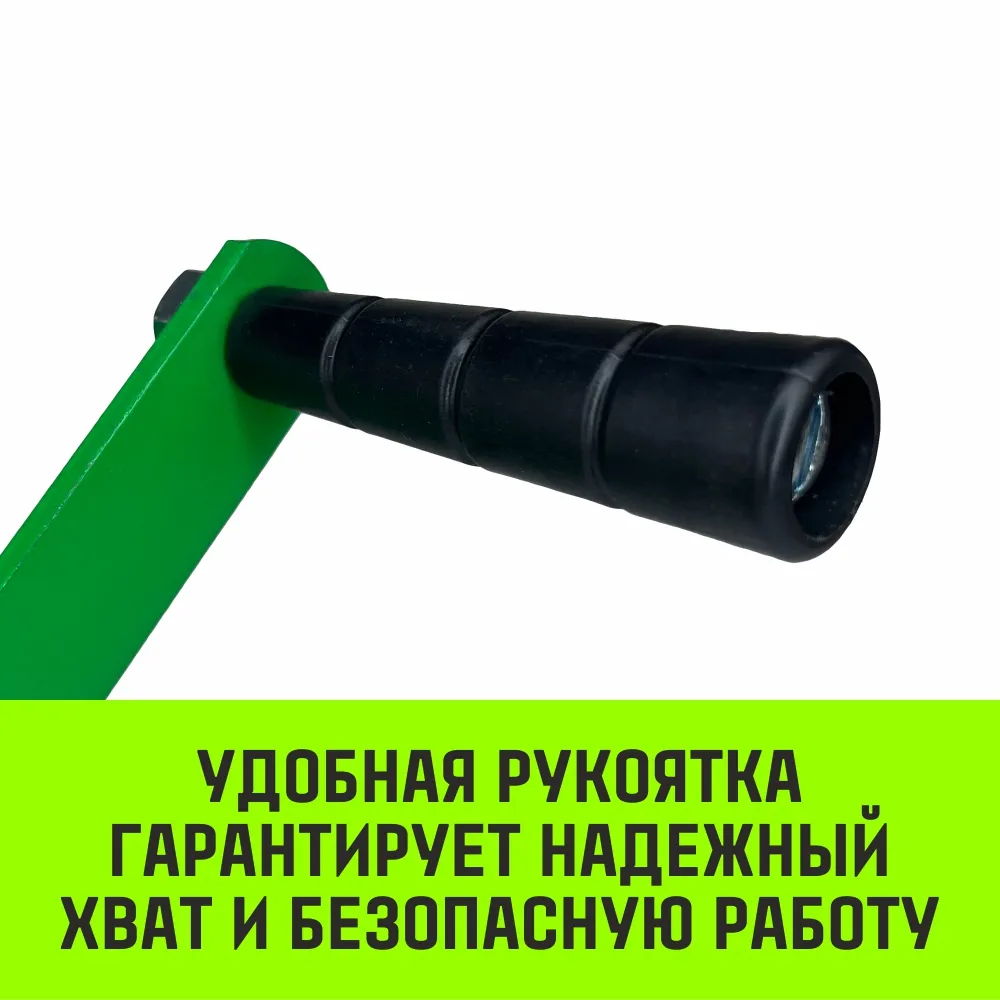 Ручная лебедка барабанная HITCH HW 1100, 1100 кг, канат 10 м SZ073169