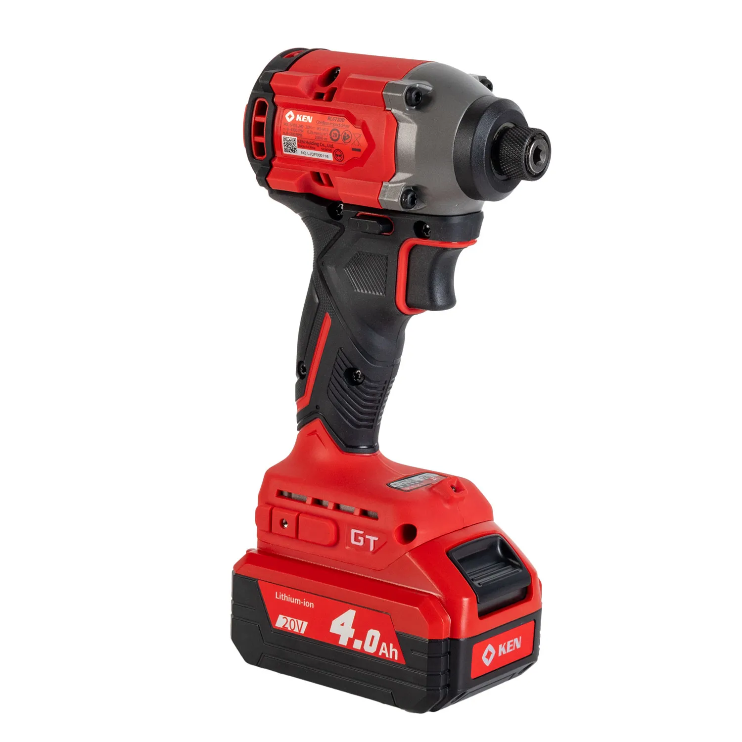 Шуруповерт KEN BL6720D-40C ударный бесщеточный инструмент