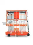 Подъемник мачтовый телескопический 200 кг 12 м TOR GTWY12-200S DC 2-мачтовый (автономный) (G)