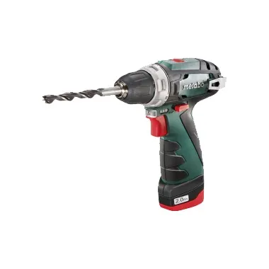 Аккумуляторная дрель (шуруповерт) «METABO» PowerMaxx BS 2,0А/ч
