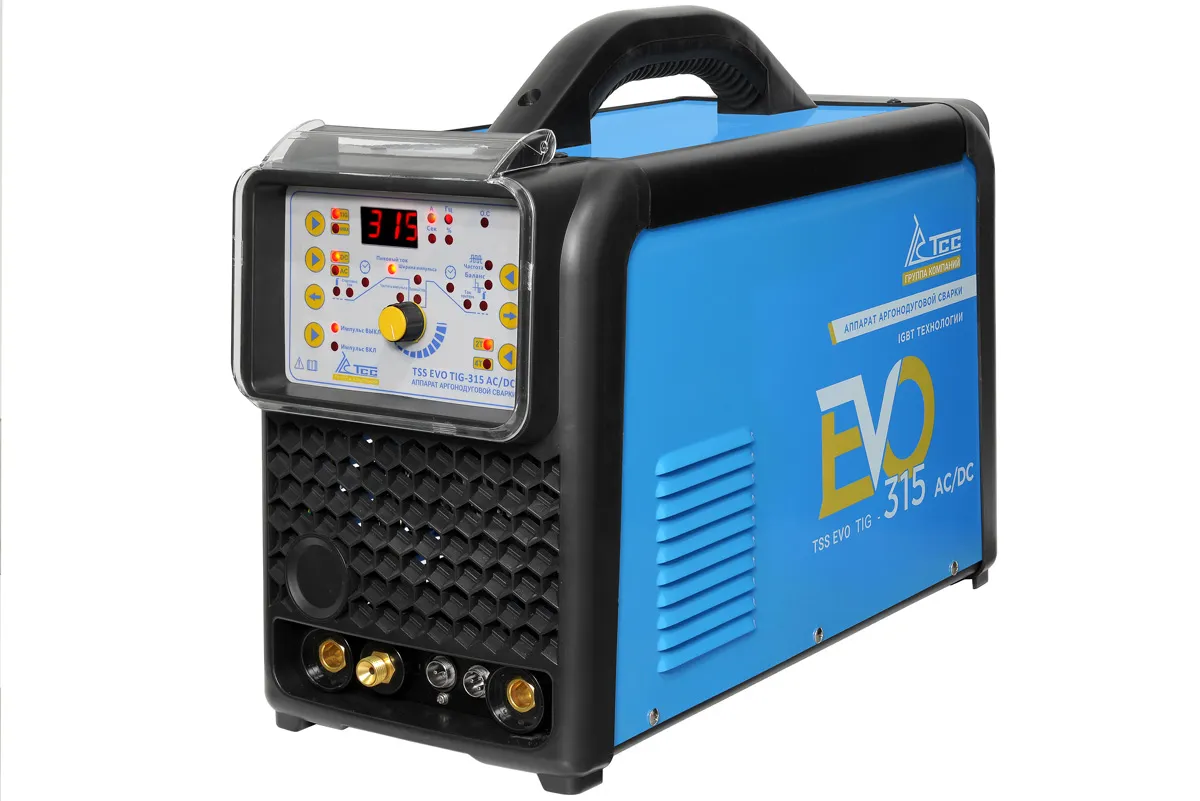 Аппарат сварки аргонодуговой TSS EVO TIG-315 AC/DC для промышленного применения