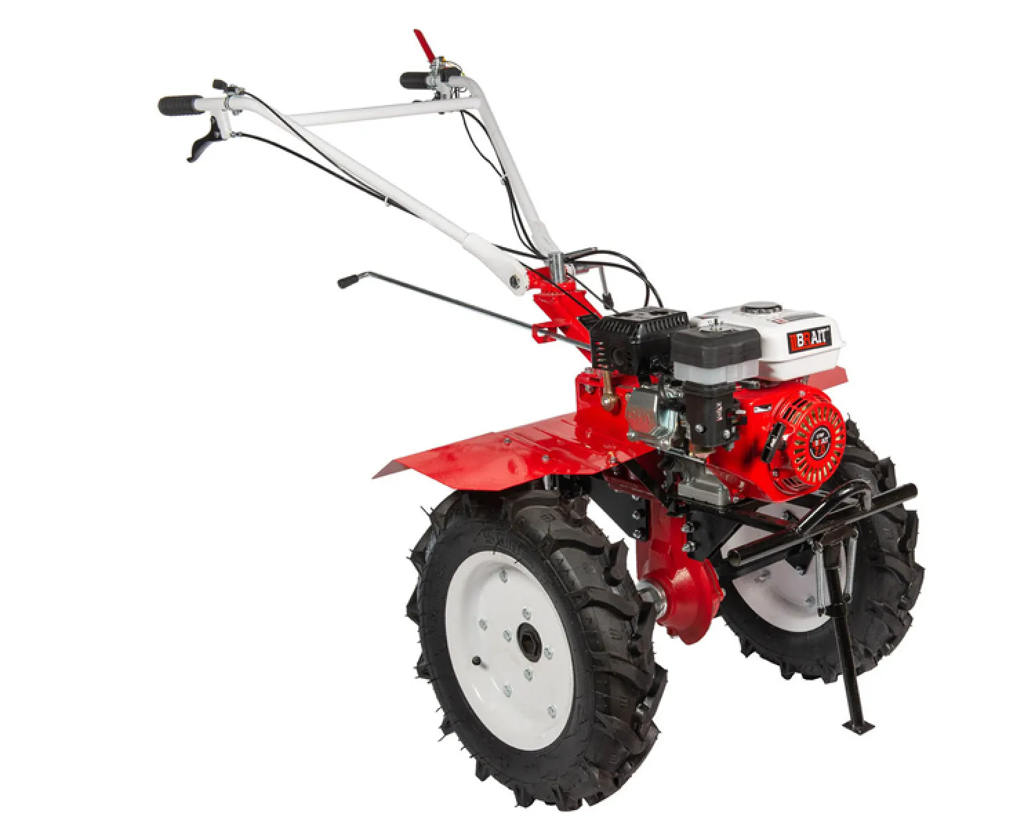 Бензиновый мотоблок BRAIT BR-135GDPRO мощность ( 15 л.с ) ( 3 вперед/1 назад, без колес)