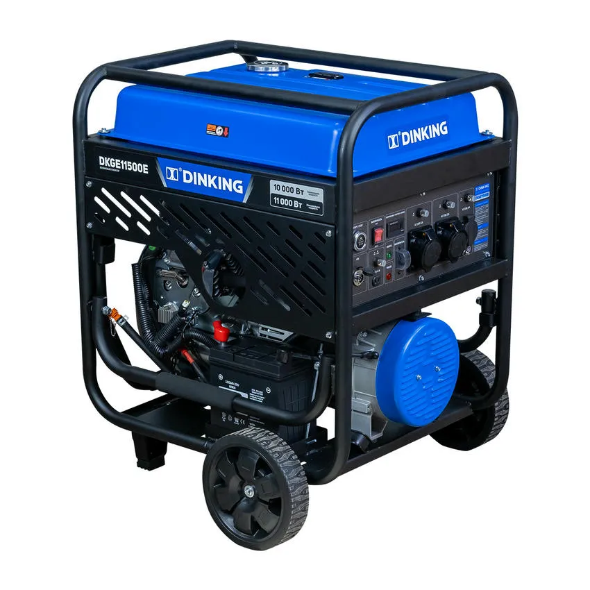 Генератор бензиновый Dinking DKGE11500E 11кВт (ГЕН036)