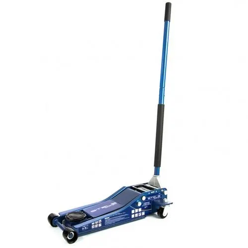 Подкатной домкрат гидравлический 3 т, быстрый подъем, Low profile quick lift, 75-505 мм, профессиональный STELS