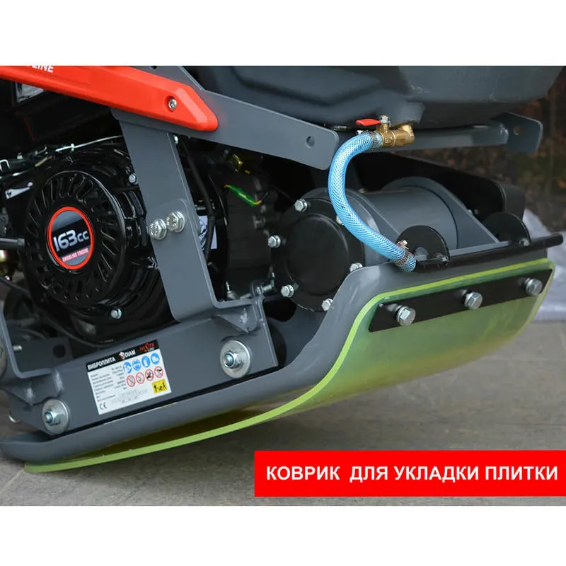 Виброплита DIAM ML- 80/5,5 L бензиновый двигатель Loncin, с баком