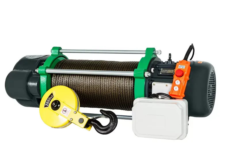 Электрическая лебедка KCD 1000/2000 кг,100/50 м 380В «EURO-LIFT»