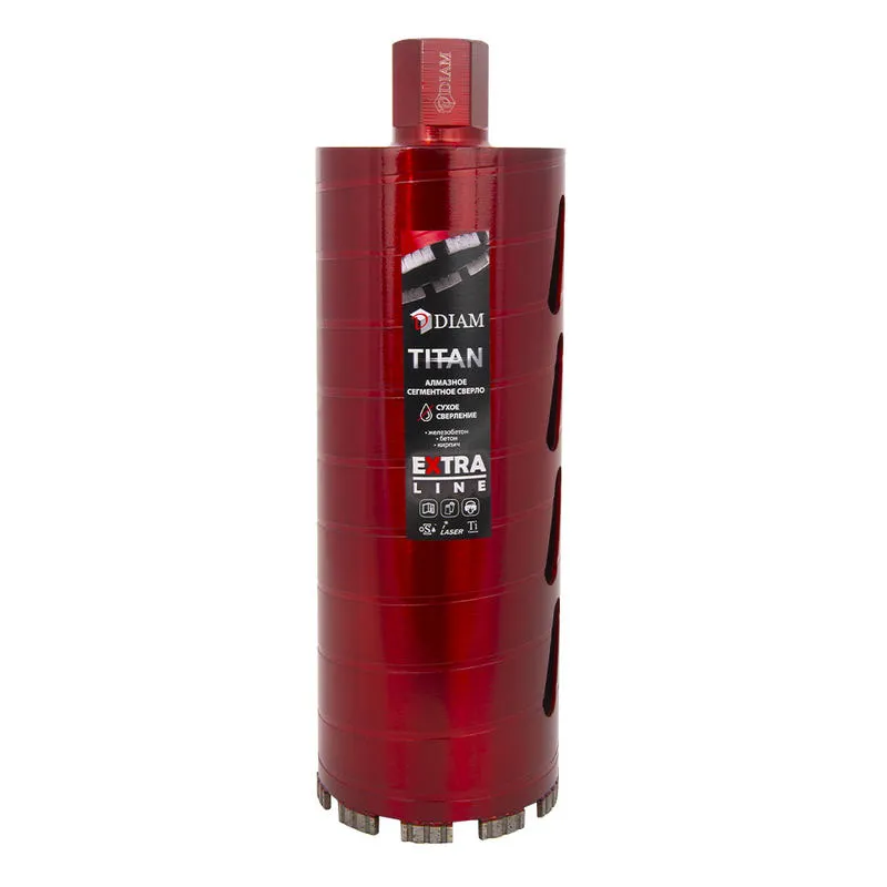 Сегментное сверло 122x300x1,1/4UNC алмазное EXTRA LINE DIAM