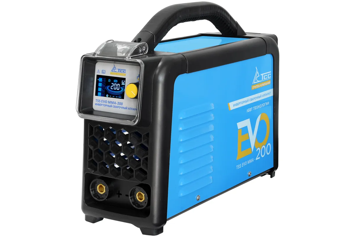 Инвертор сварочный TSS EVO MMA-200 для строительных и монтажных работ