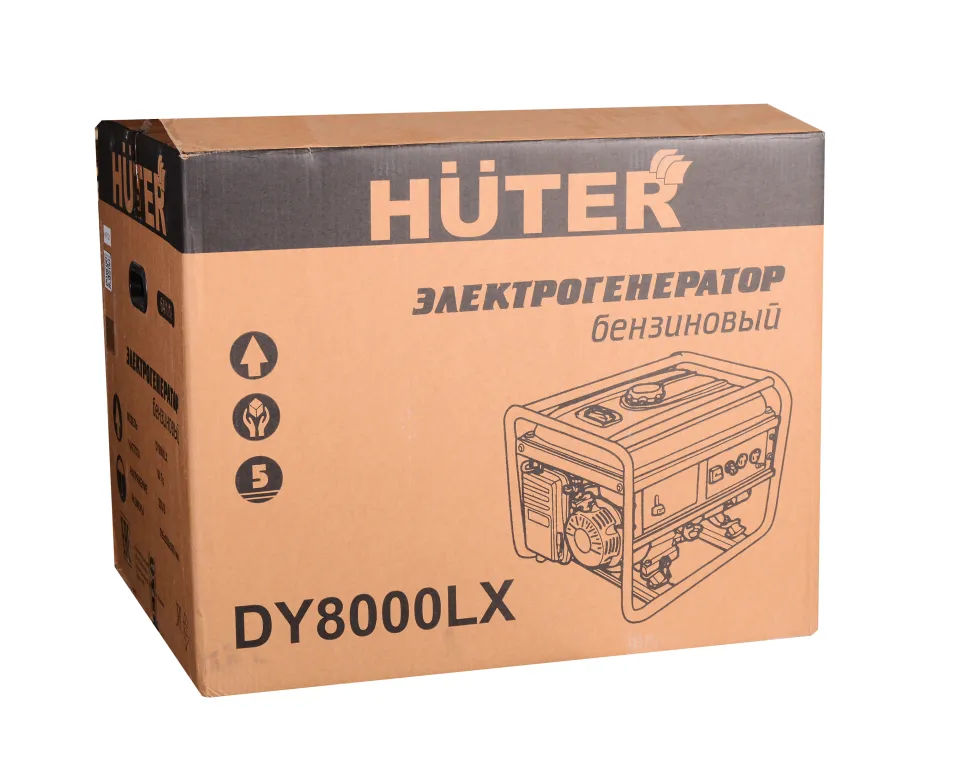 Генератор бензиновый HUTER DY8000LX