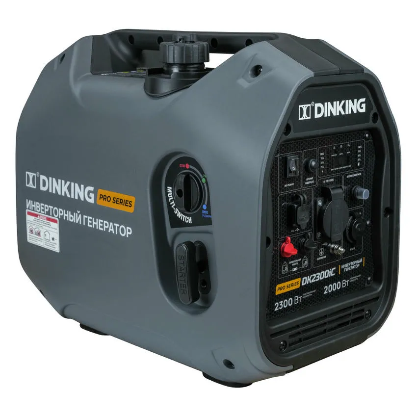 Генератор бензиновый инверторный Dinking DK2300iC 2,3 кВт (ГЕН032)