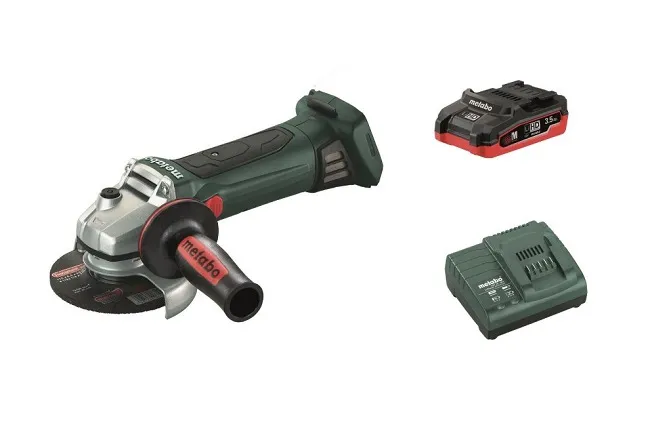 УШМ «METABO» W 18 LTX 125 ( 1 аккум.+1 з.у. ) аккумуляторная