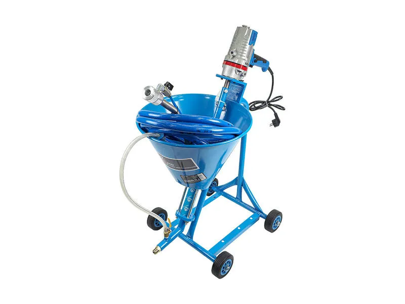 Станция "AKTISPRAY" AvS-10-20I для инъектирования, нанесения гидроизололяционных материалов и шпатлевки, без компрессора (к-т с рукавом и распылителем)