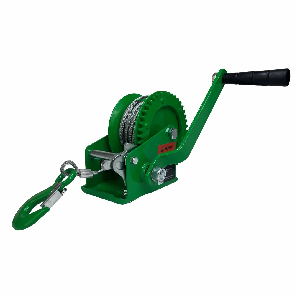 Ручная лебедка барабанная HITCH HW 500, 500 кг, лента 10 м SZ073174