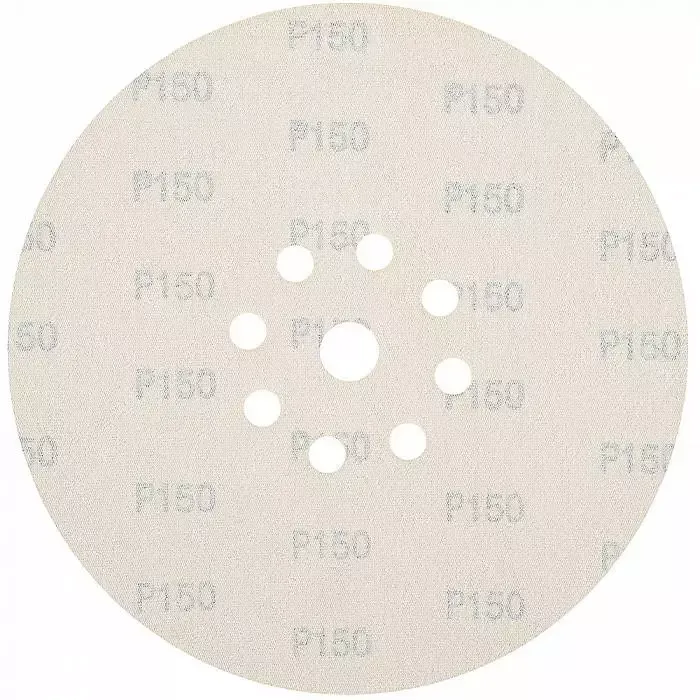 Абразивный круг SCHTAER GRIP Paper 225 мм на бумажной основе 9 отв 50 шт GRIPPAPER225P150H9-50 для шлифовки