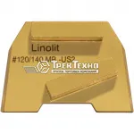 Пад алмазный шлифовальный "LINOLIT" #120/140 МВ - US2_LN для мозаично-шлифовальных машин