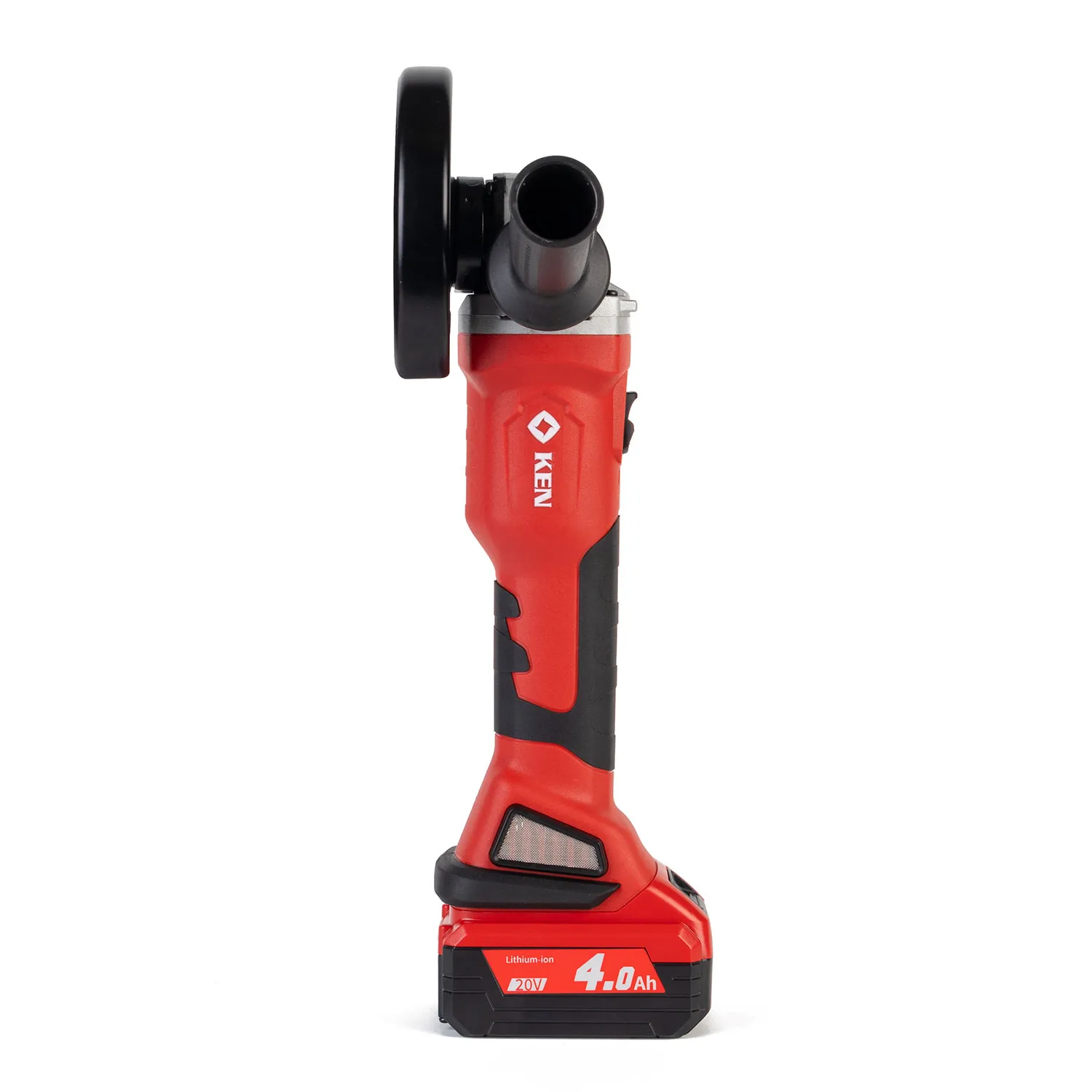 Аккумуляторная машинка углошлифовальная KEN BL9125-40C (20V/4.0Ah) д.125/8500об./мин. инструмент