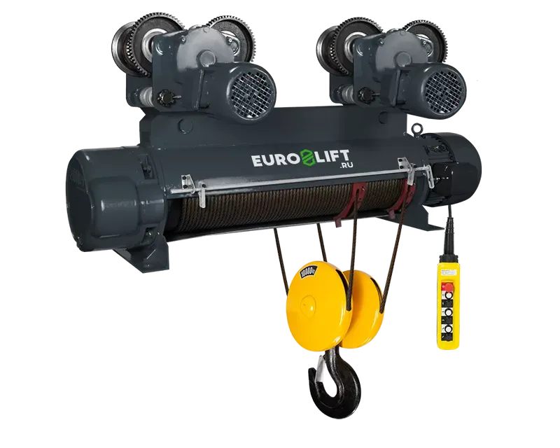 Электрическая таль CD1 г/п 10тн, в/п 18м «EURO-LIFT»