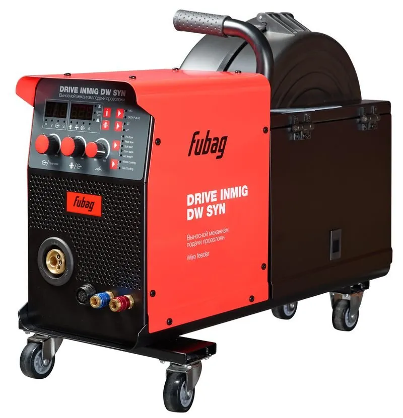 Полуавтомат сварочный INMIG 500T DW SYN, DRIVE INMIG DW (шланг пакет 5м,  горелка FB 500 3m, блок жидкостного охлаждения Cool 70, тележка) FUBAG