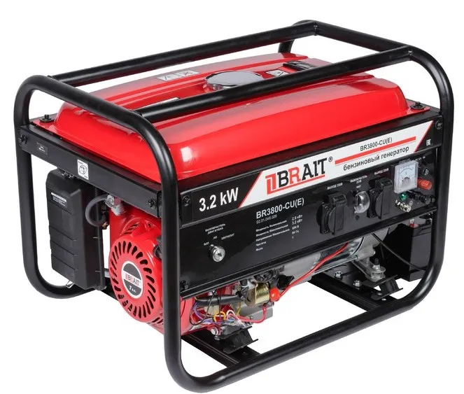 Бензиновый генератор BRAIT BR3800-CU(E)
