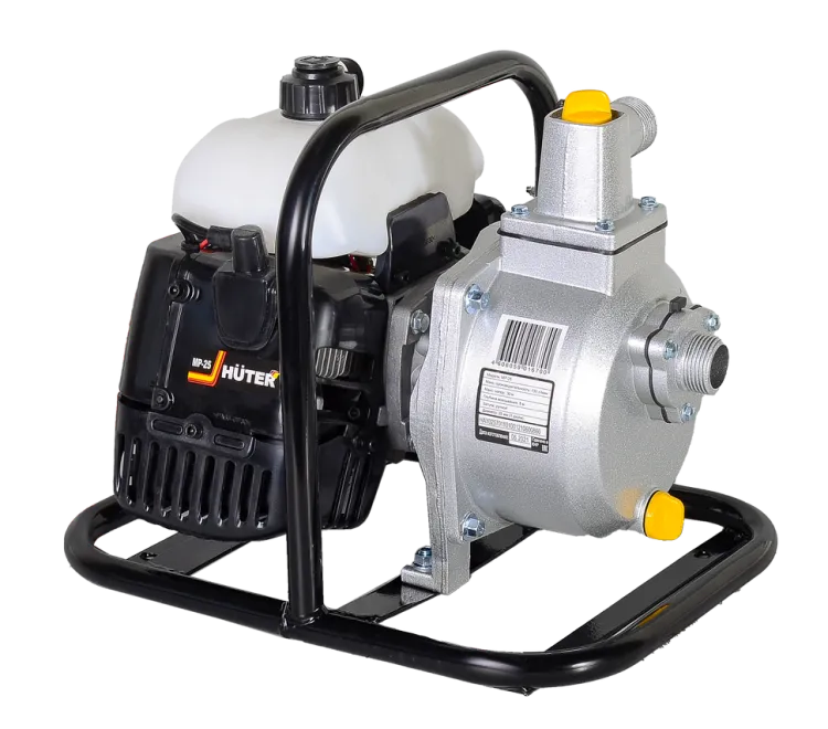 Мотопомпа бензиновая HUTER MP-25