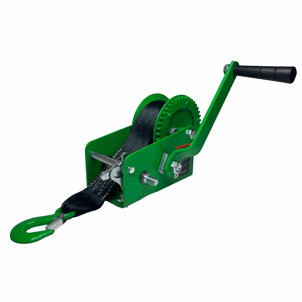 Ручная лебедка барабанная HITCH HW 1100, 1100 кг, канат 10 м SZ073169