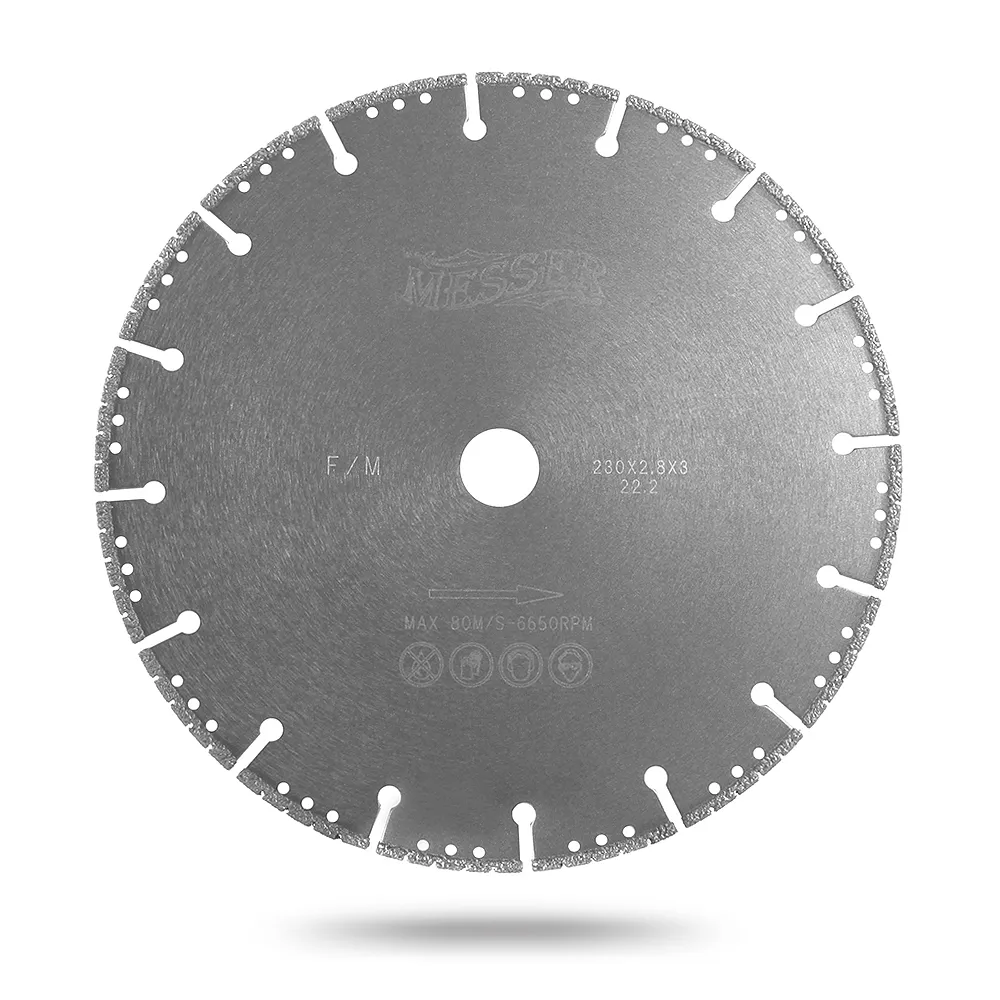 Диск для резки металла алмазный F/M. Диаметр 352 мм. Messer